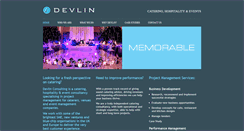 Desktop Screenshot of devlinconsulting.co.uk